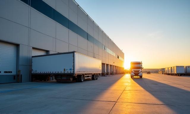 Warehouse facility entrance in Alabama